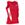 Hind Defiance II Loose Fit Singlet - Scarlet/White - Small