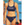 Female Durafast Workout Bikini - Navy - 2X-Small