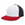 Pacific Headwear F3 Performance Flexfit - White/Navy/Red - X-Small