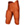 BOOTLEG 2 INTEGRATED FOOTBALL PANT W/BUI - Orange - Youth Extra Small